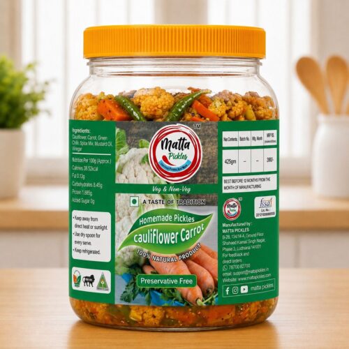 Cauliflower Carrot Pickle