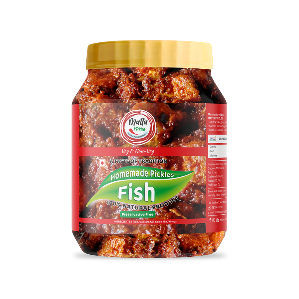 Fish Pickle Matta Pickles