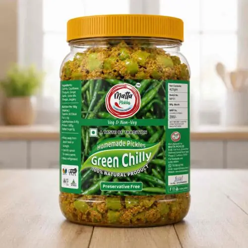 Green Chilly Pickle