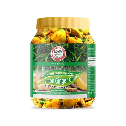 Lemon Chilly Ginger Mix Pickle