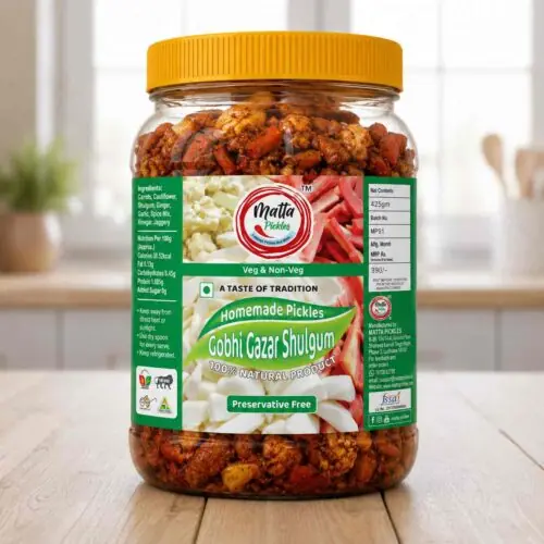 Cauliflower Carrot Pickle