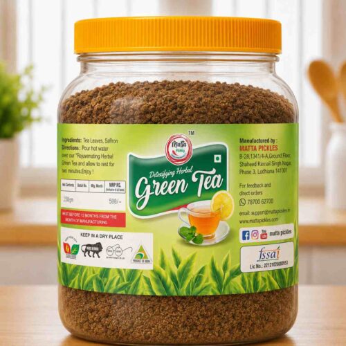 Saffron Green Tea