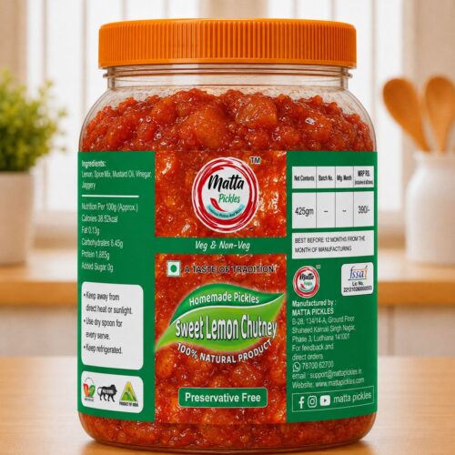 Sweet Lemon Chutney
